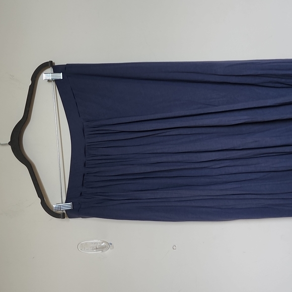 Peruvian Connection Souk Skirt Faux Wrap Deep Blue Skirt Size XL - Picture 5 of 10